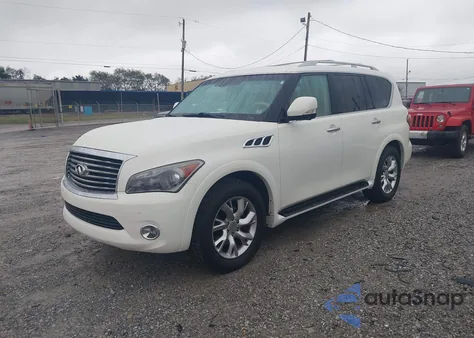 2012 Infiniti Qx56 from USA, damaged, VIN JN8AZ2NC2C9316710
